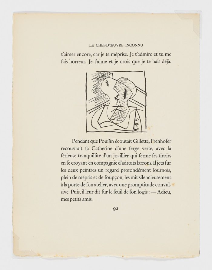 Le Chef-d'œuvre inconnu, 1931, Pablo Picasso