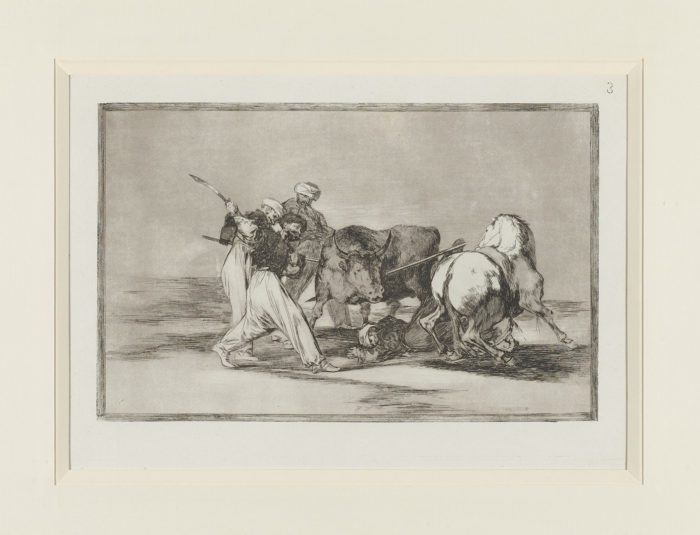 La Tauromaquia (estampa 3), Francisco de Goya