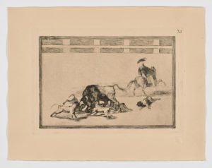La Tauromaquia (25), Francisco de Goya