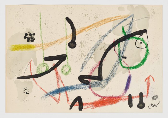 Maravillas con variaciones acrósticas en el jardín de Miró, 1975, Joan Miró