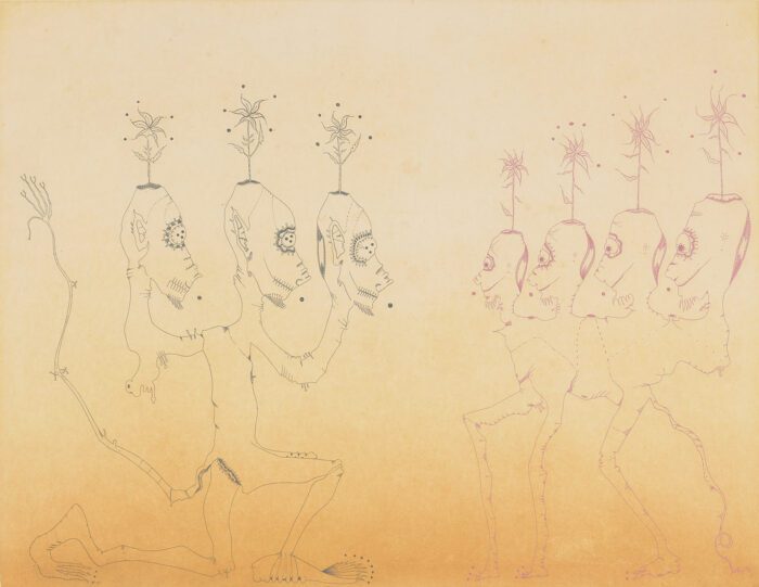 Hipócritas, 1973, Joan Ponç