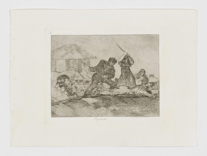 Populacho, Francisco de Goya