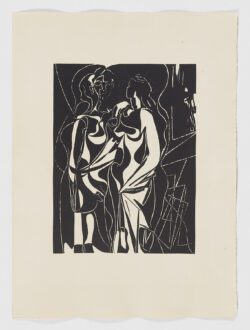21 dessins de Picasso (Hélène Chez Archimède), 1955, Pablo Picasso