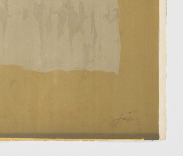 Sin título, 1962, Antoni Tàpies