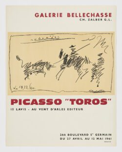 Tate Gallery, 1960, Pablo Picasso