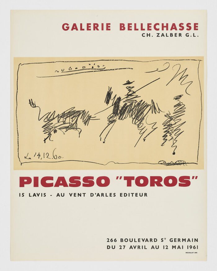 Tate Gallery, 1960, Pablo Picasso