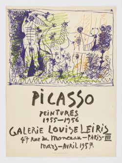 Picasso Peintures 1955-1956, 1957, Pablo Picasso