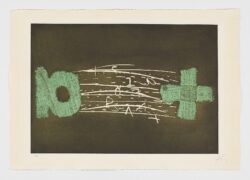 Lʼesperit català I, 1971, Antoni Tàpies