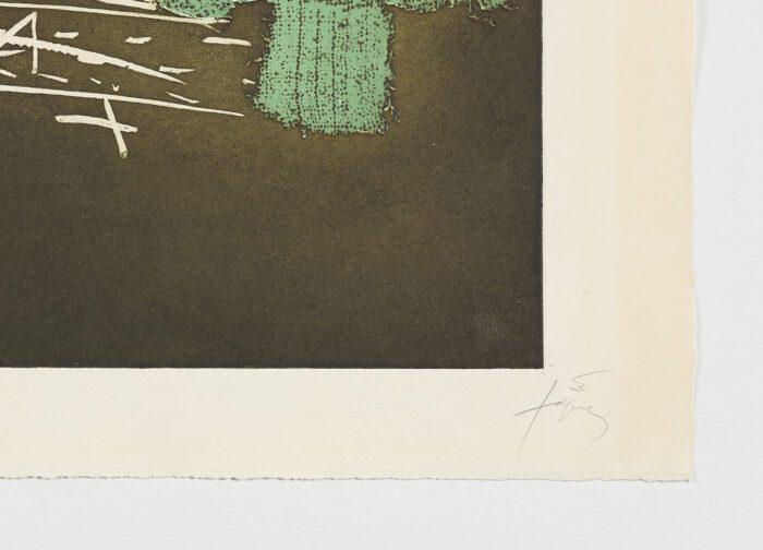 Lʼesperit català I, 1971, Antoni Tàpies
