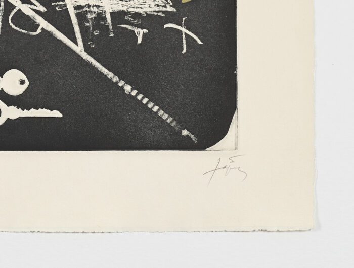 Lʼesperit català II, 1971, Antoni Tàpies