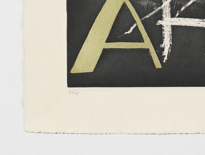 Lʼesperit català II, 1971, Antoni Tàpies