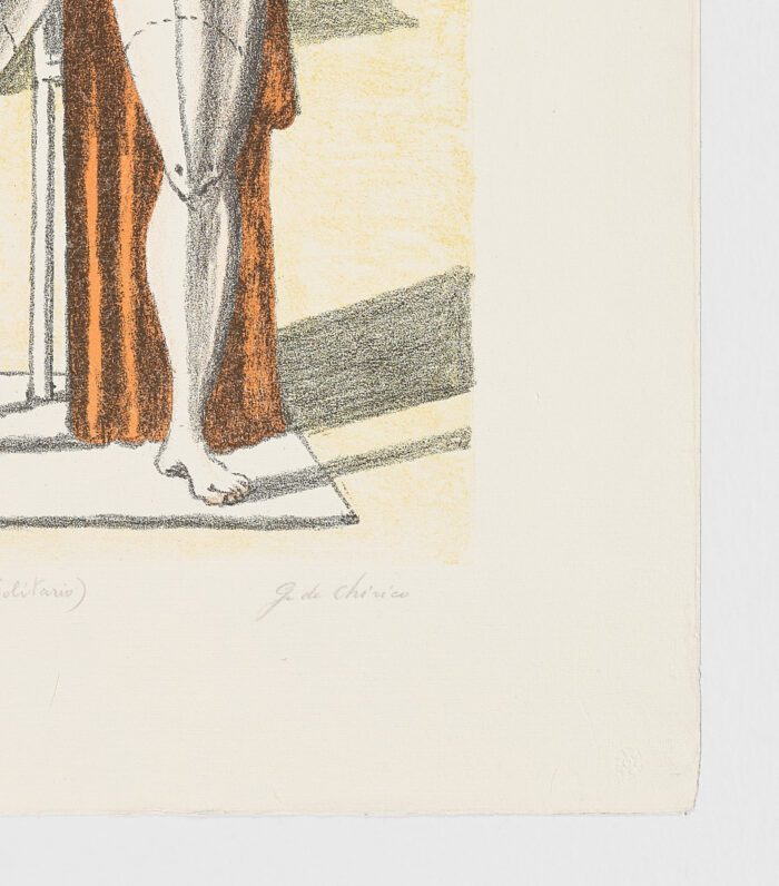 Il trovatore solitario, 1970, Giogio De Chirico