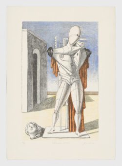 Il trovatore solitario, 1970, Giogio De Chirico