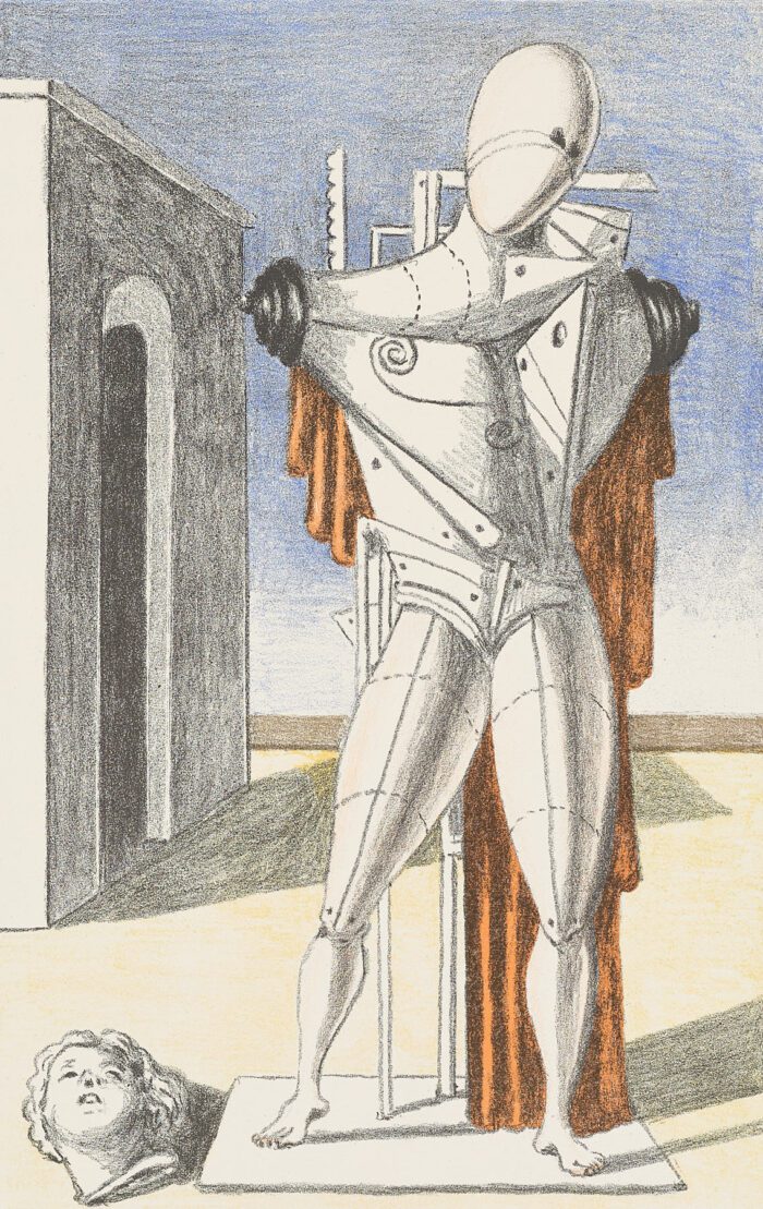 Il trovatore solitario, 1970, Giogio De Chirico