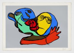 El beso de plata, 1978, Karel Appel