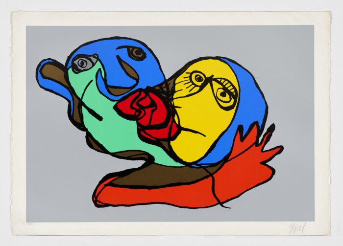 El beso de plata, 1978, Karel Appel