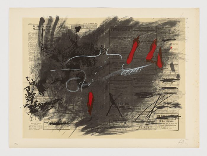 Nocturn Matinal, 1970, Antoni Tàpies