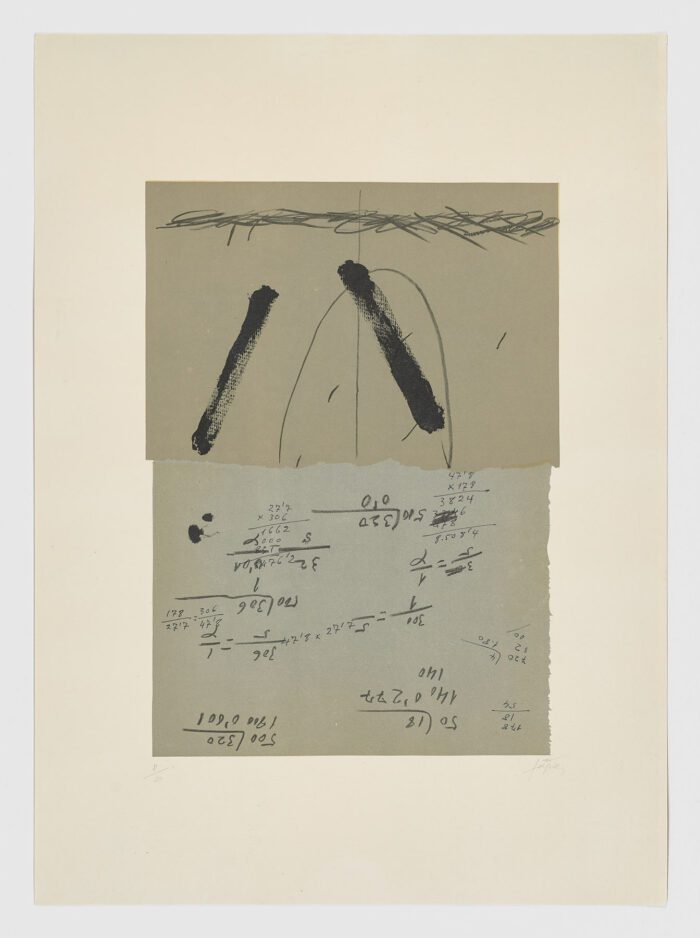 Sin titulo, 1964, Antoni Tàpies