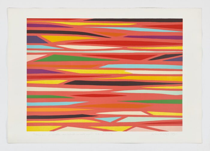 Orizzontale, 1989, Piero Dorazio