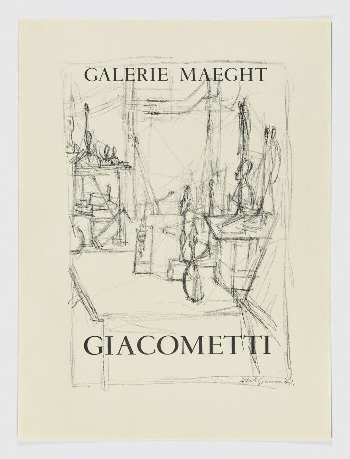 Galerie Maeght, 1951, Alberto Giacometti