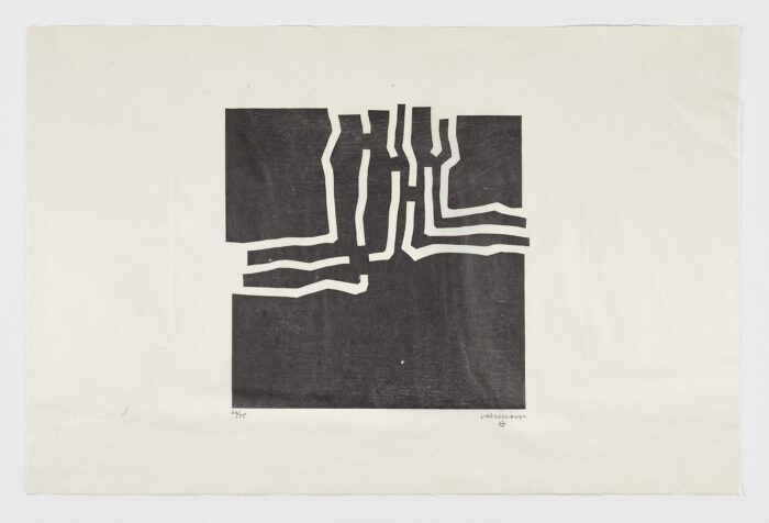 Beltza III, 1969, Eduardo Chillida