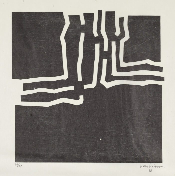 Beltza II, 1969, Eduardo Chillida