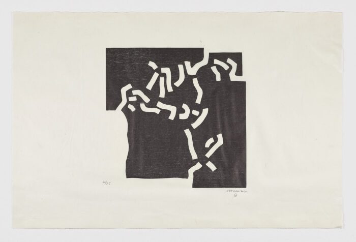 Beltza II, 1969, Eduardo Chillida