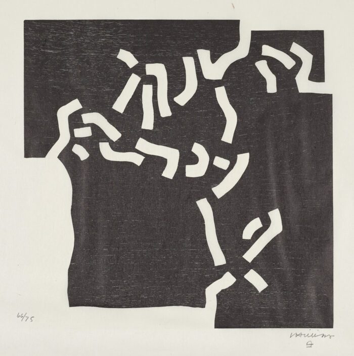 Beltza III, 1969, Eduardo Chillida