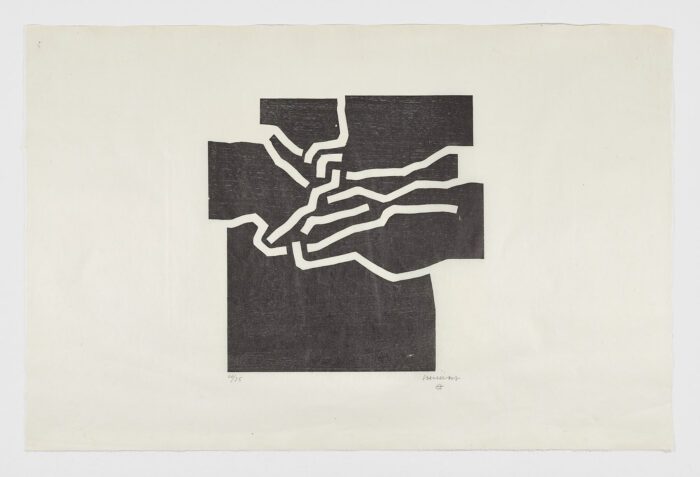 Beltza IV, 1969, Eduardo Chillida