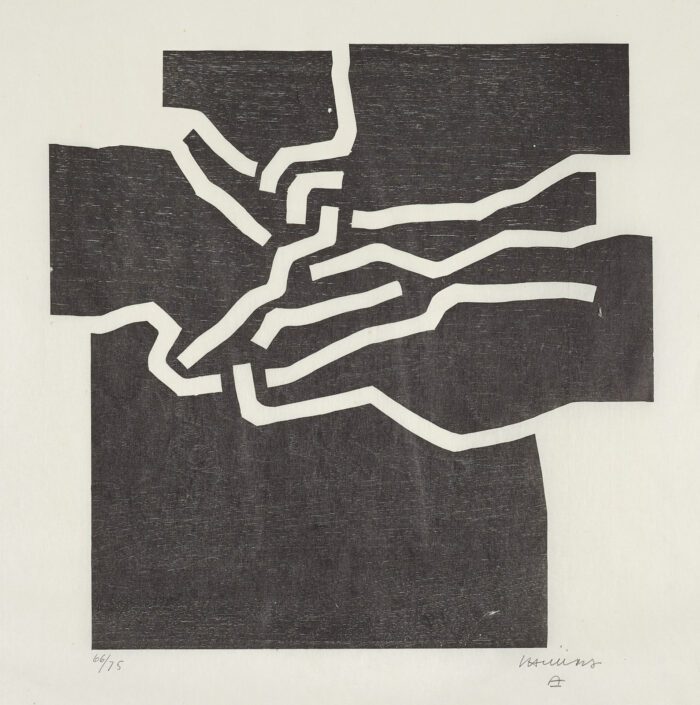 Beltza IV, 1969, Eduardo Chillida