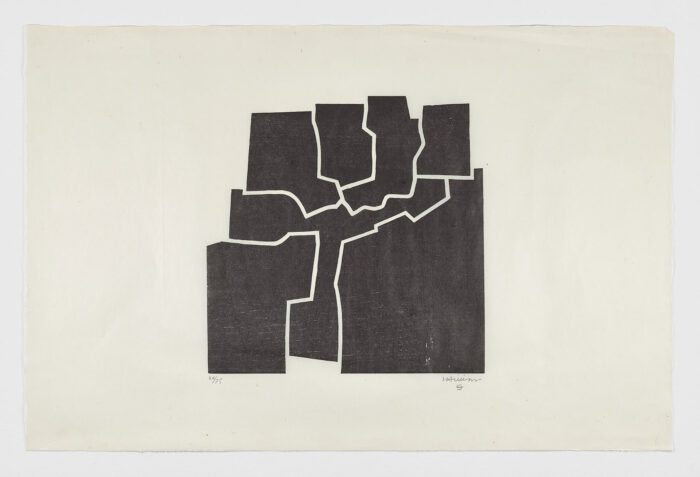 Beltza V, 1969, Eduardo Chillida