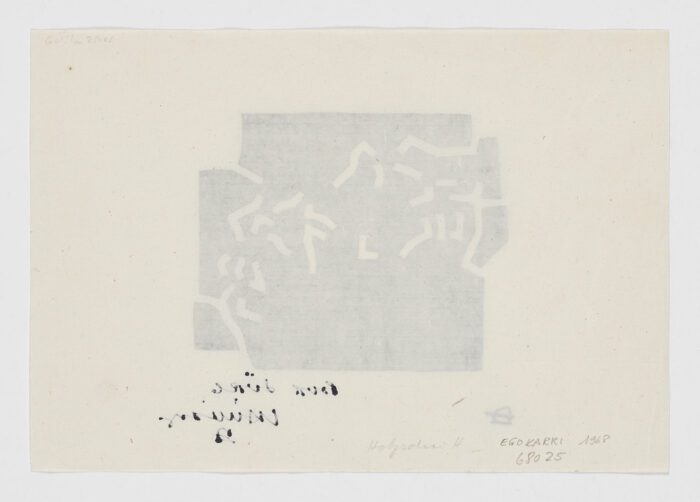 Egokarri, 1968, Eduardo Chillida