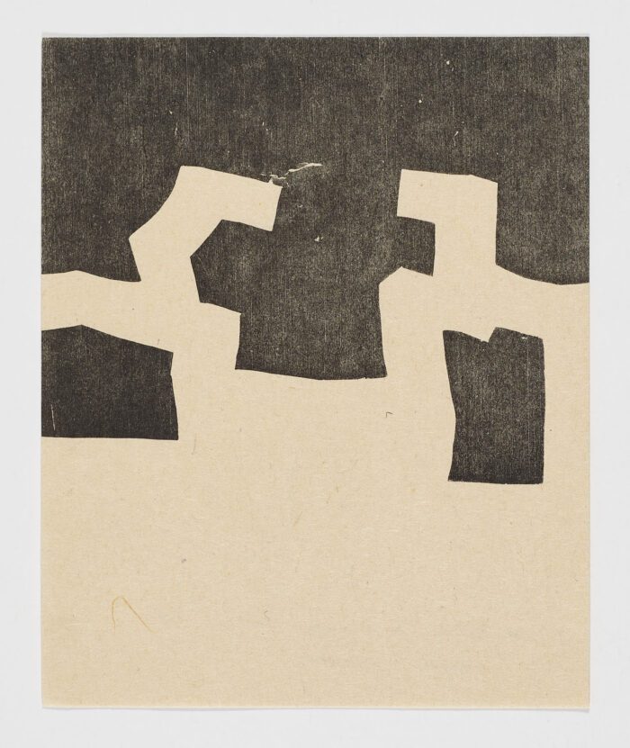 Hommage à Heidegger, 1970, Eduardo Chillida