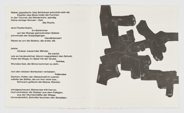 Max Hölzer: Meditation in Kastilien, 1968, Eduardo Chillida
