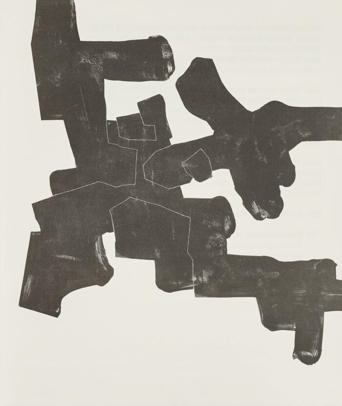 Max Hölzer: Meditation in Kastilien, 1968, Eduardo Chillida