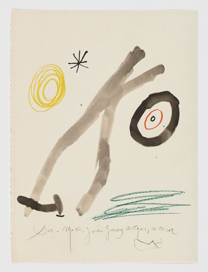Quelques fleurs pour des amis, 1964, Joan Miró