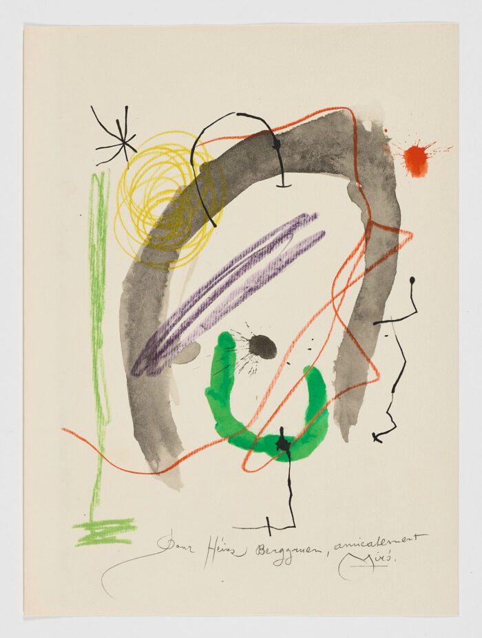 Quelques fleurs pour des amis, 1964, Joan Miró