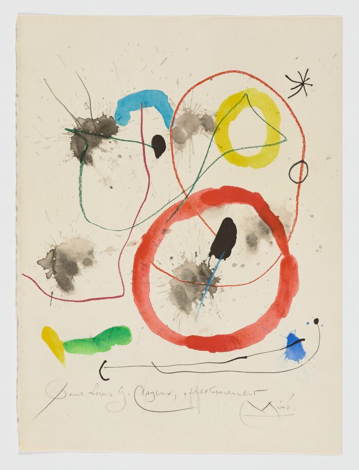 Quelques fleurs pour des amis, 1964, Joan Miró