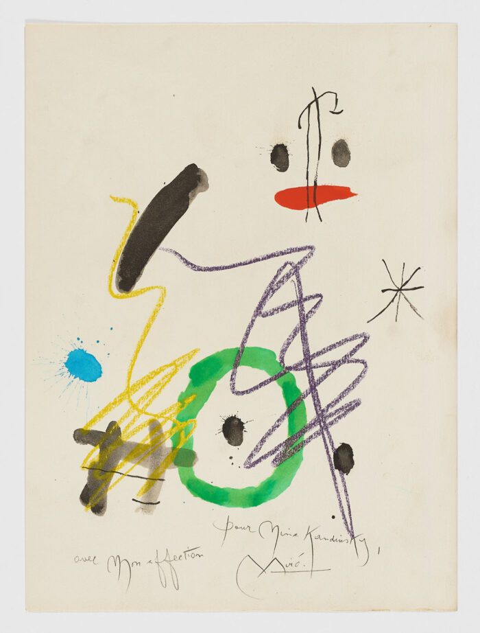 Quelques fleurs pour des amis, 1964, Joan Miró