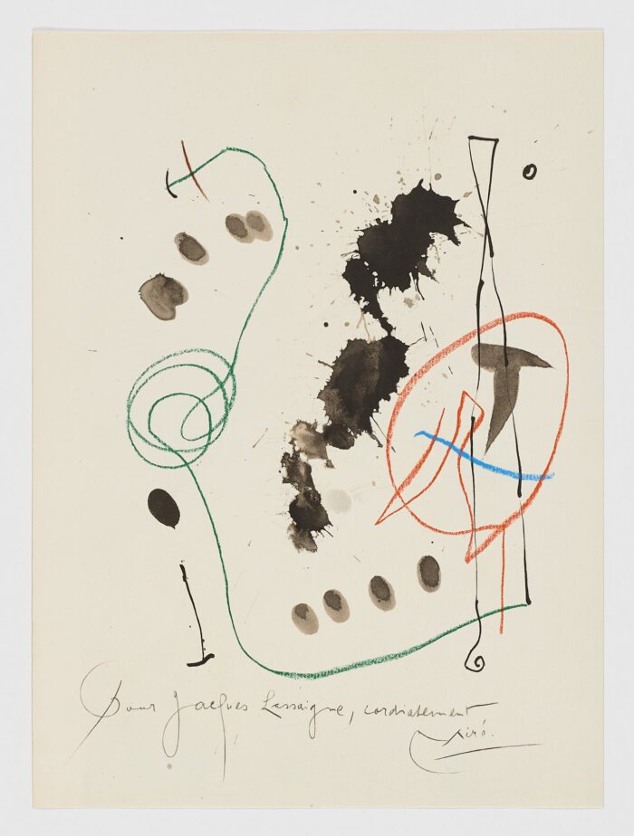Quelques fleurs pour des amis, 1964, Joan Miró