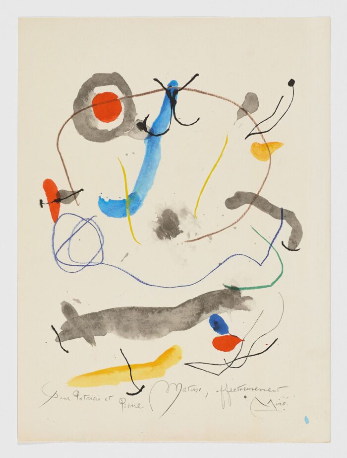 Quelques fleurs pour des amis, 1964, Joan Miró
