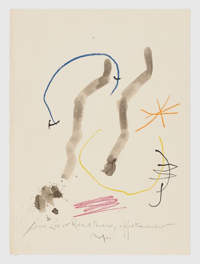Quelques fleurs pour des amis, 1964, Joan Miró