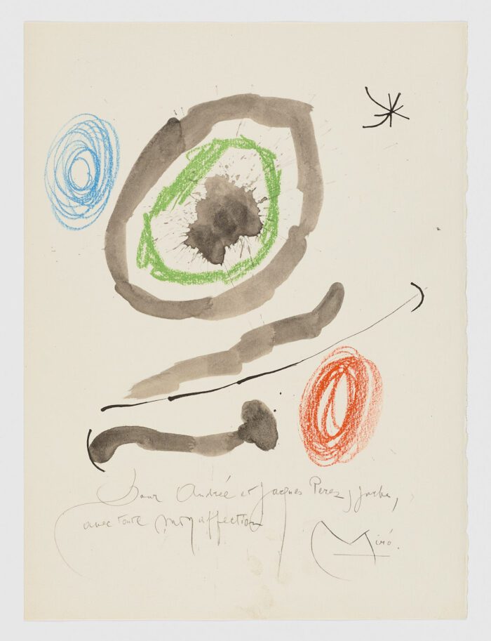 Quelques fleurs pour des amis, 1964, Joan Miró
