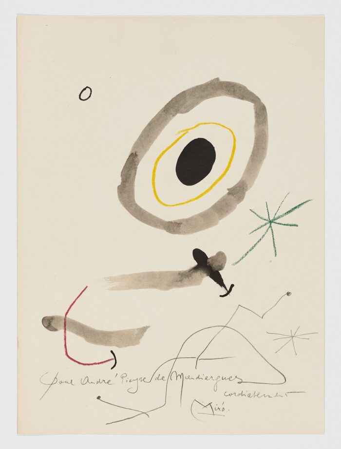 Quelques fleurs pour des amis, 1964, Joan Miró