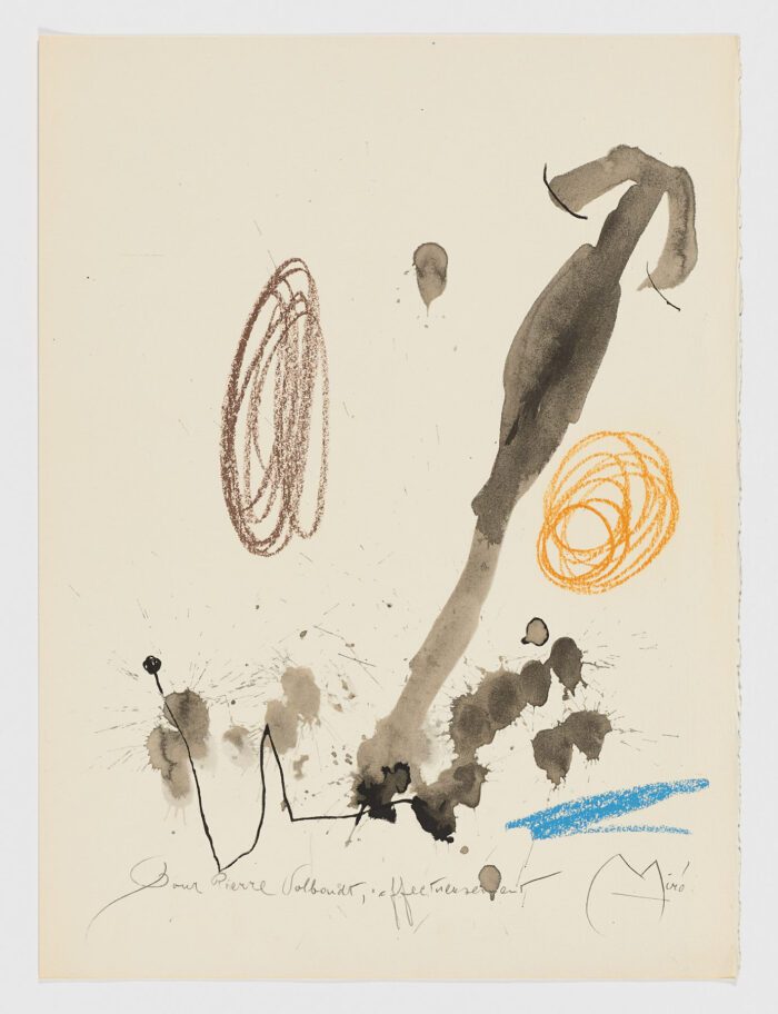 Quelques fleurs pour des amis, 1964, Joan Miró