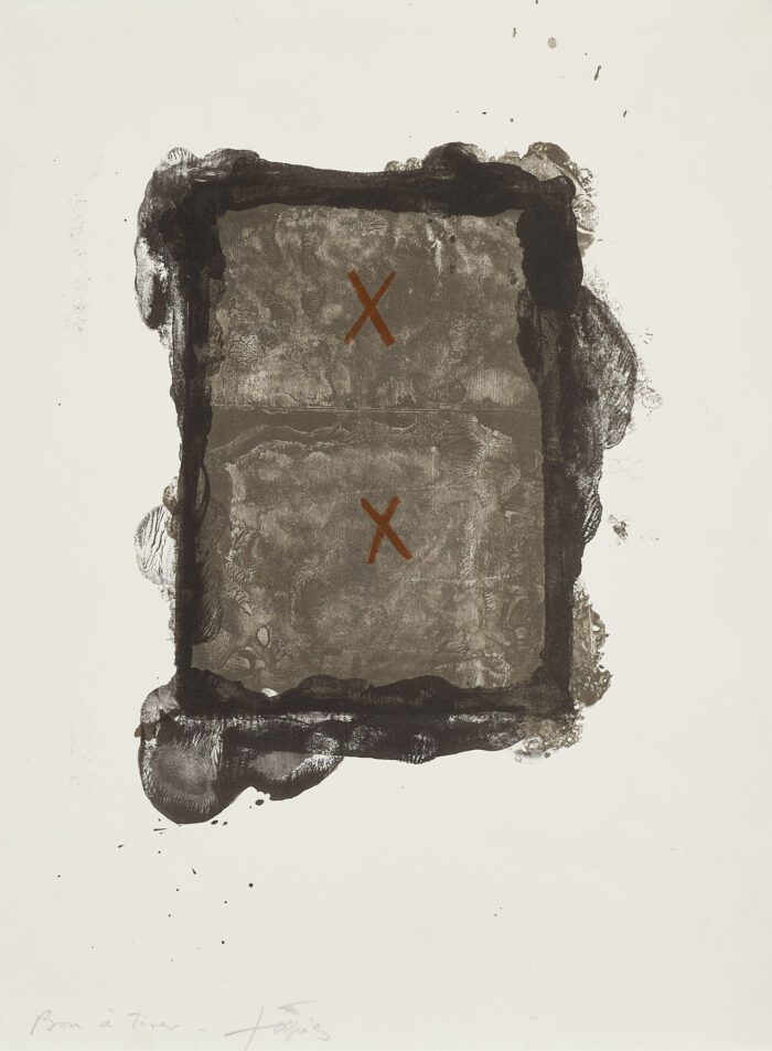 La nuit grandissante, 1968, Antoni Tàpies