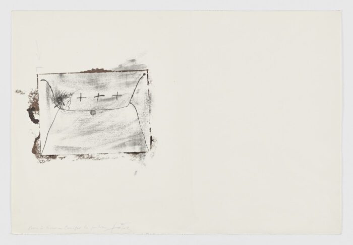 La nuit grandissante, 1968, Antoni Tàpies