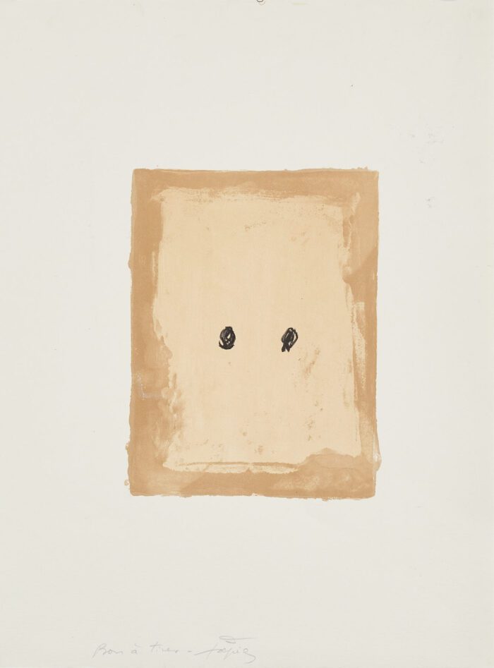 La nuit grandissante, 1968, Antoni Tàpies