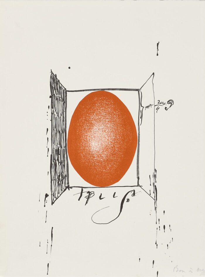 La nuit grandissante, 1968, Antoni Tàpies