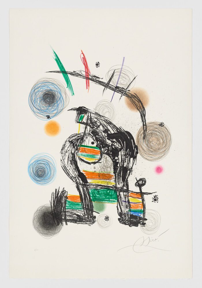 Ball de bastons, 1980, Joan Miró